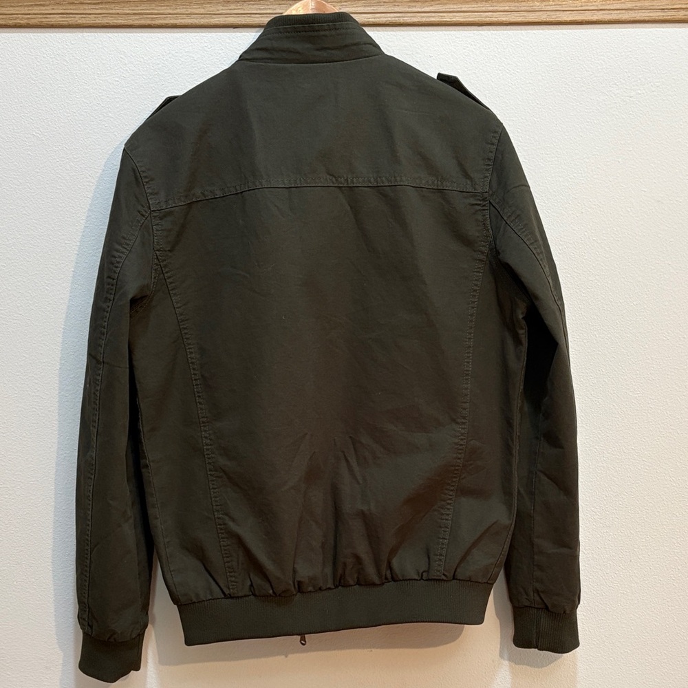 Men's Olive Green Jacket - Picture 10 of 17